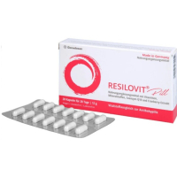 Resilovit pil - natuurlijk supplement om de negatieve effecten van hormonale anticonceptiemiddelen te minimaliseren.